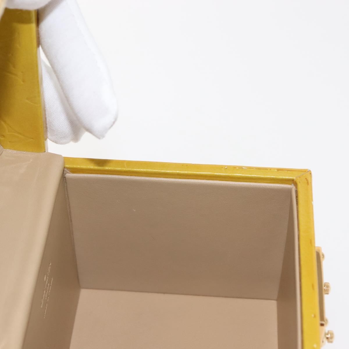 Louis Vuitton Bleecker Box Bag Monogram Vernis, BEIGE, PATENT_LEATHER, Clutche & pouche