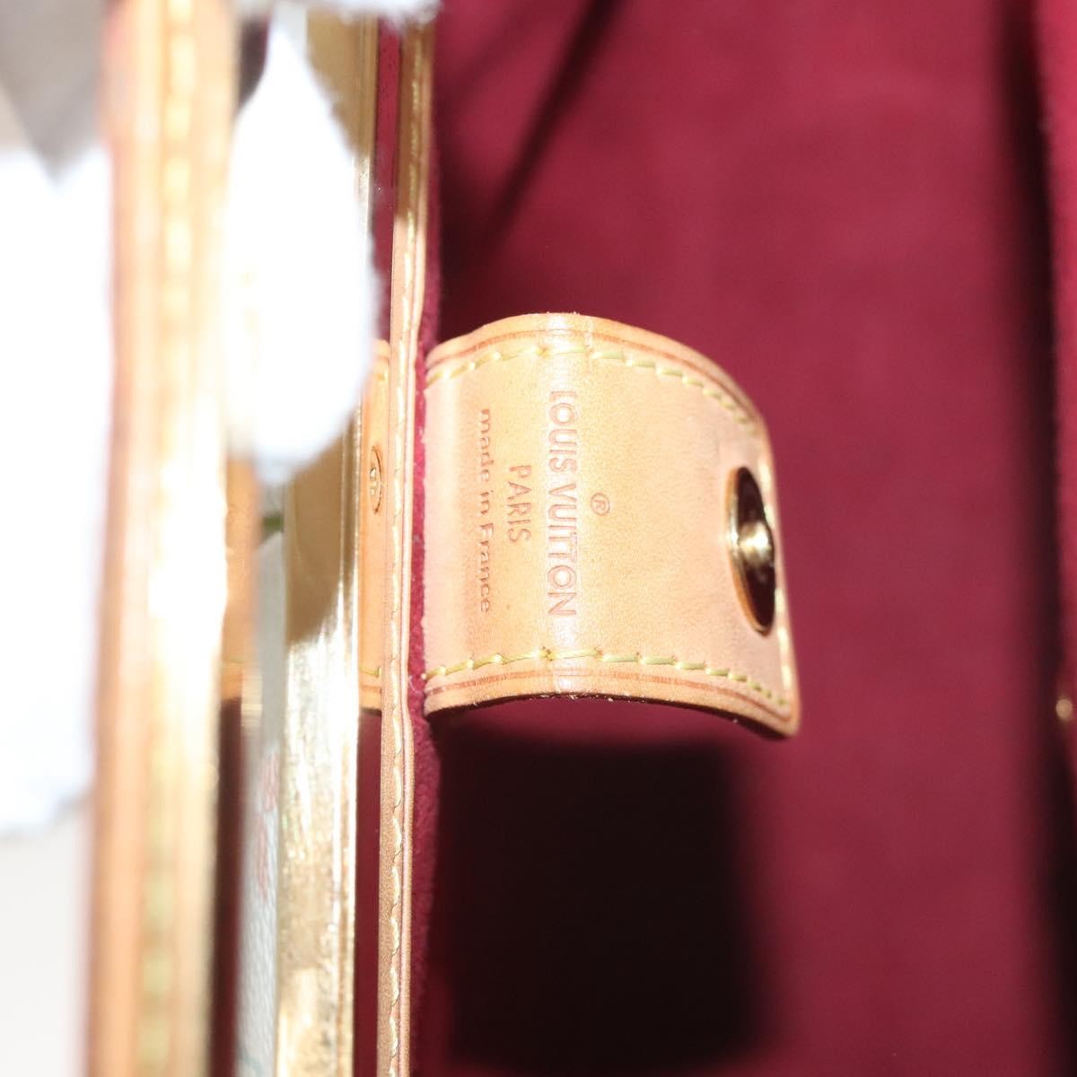 Louis Vuitton Judy Handbag Monogram Multicolor, WHITE, CANVAS, Handbag