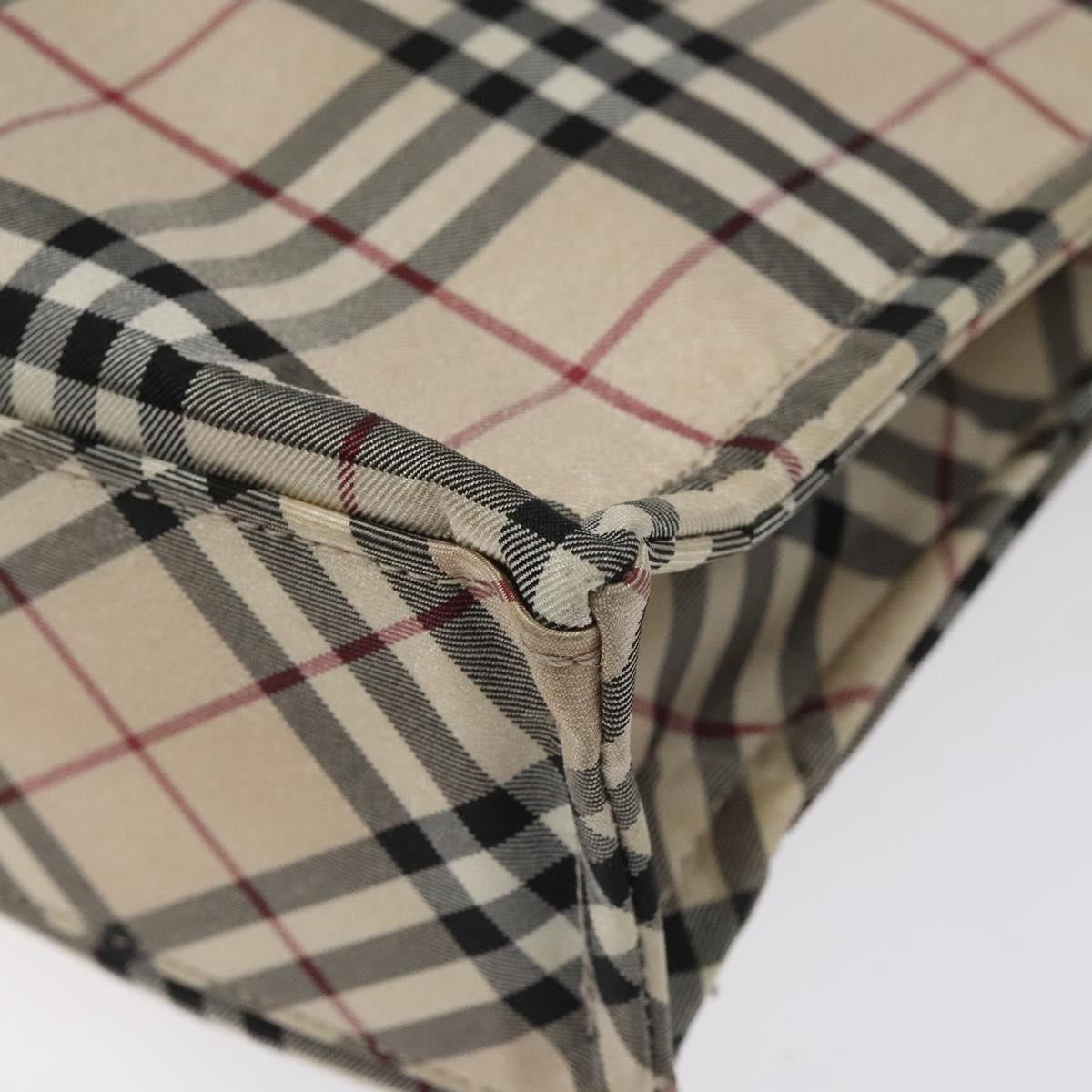 Burberry Blue Label Tote Bag Nylon, SILVER, NYLON, Tote bag