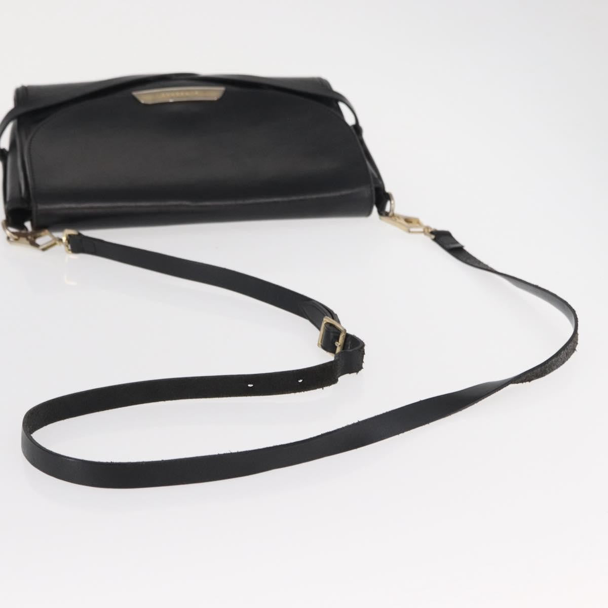 Burberry Bridle Abbott Crossbody Bag Leather, BLACK, LEATHER, Shoulder bag