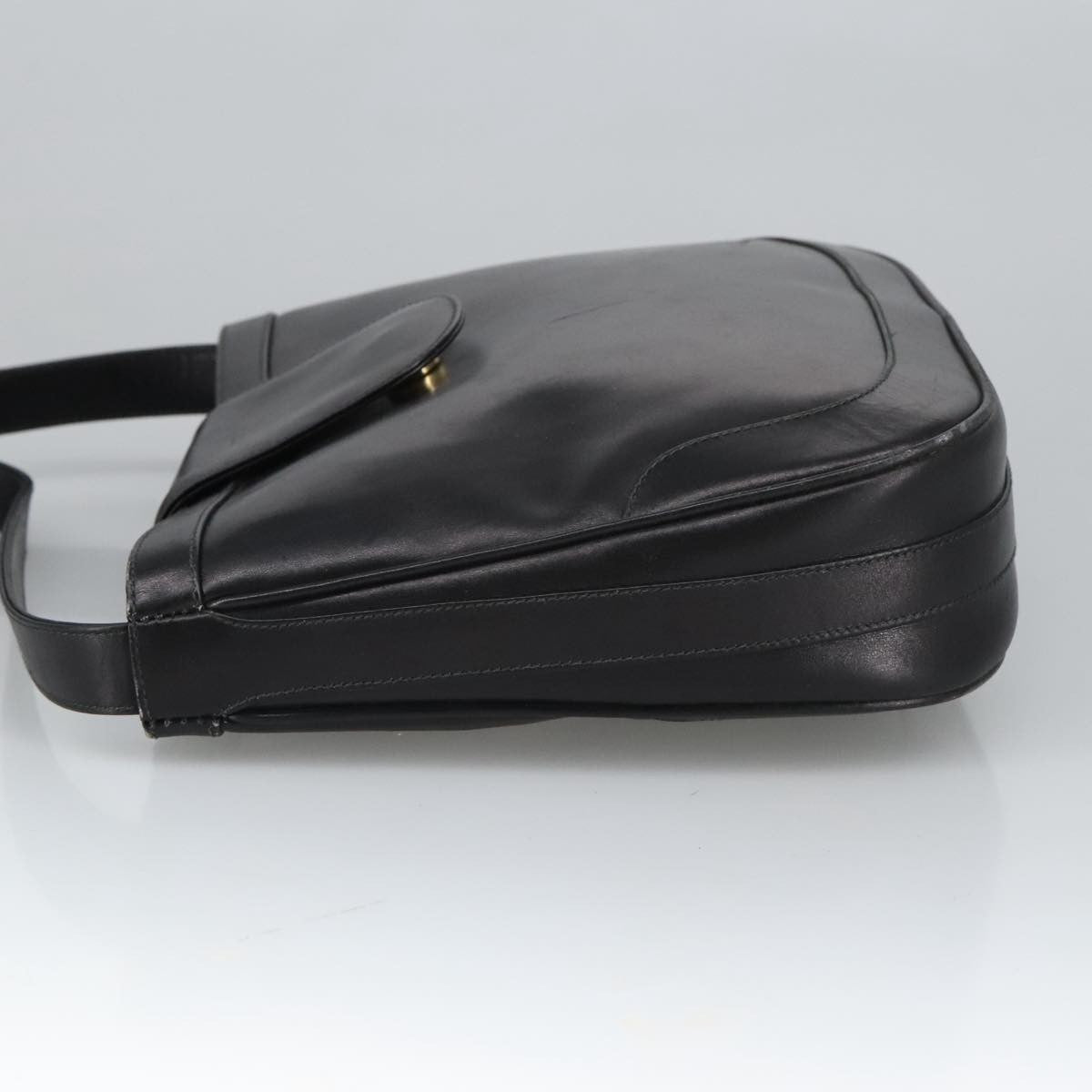 Gucci Vintage Shoulder Bag Leather, BLACK, LEATHER, Shoulder bag