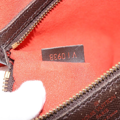 Louis Vuitton Brera Handbag Damier, BROWN, CANVAS, Handbag