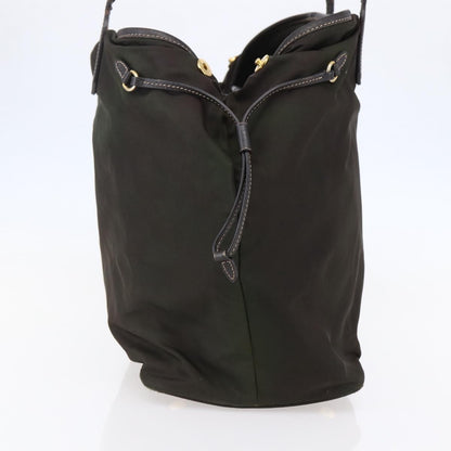 Prada Open Tote Tessuto, Khaki, Nylon, Tote Bag