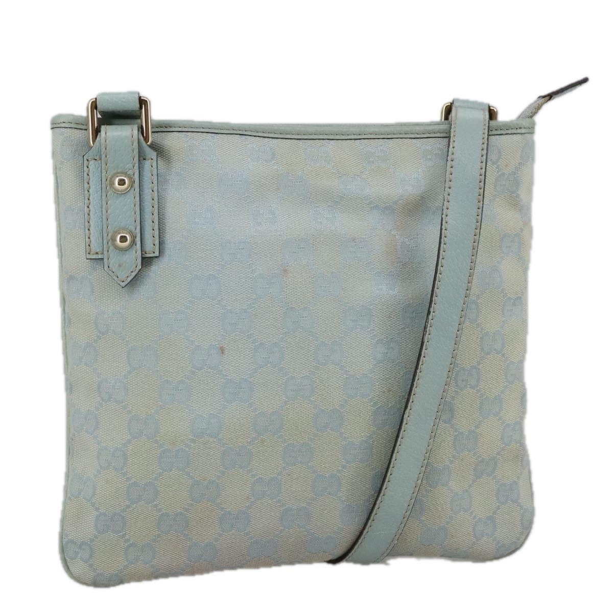 Gucci GG Canvas Bag Canvas, BLUE, CANVAS, Shoulder bag