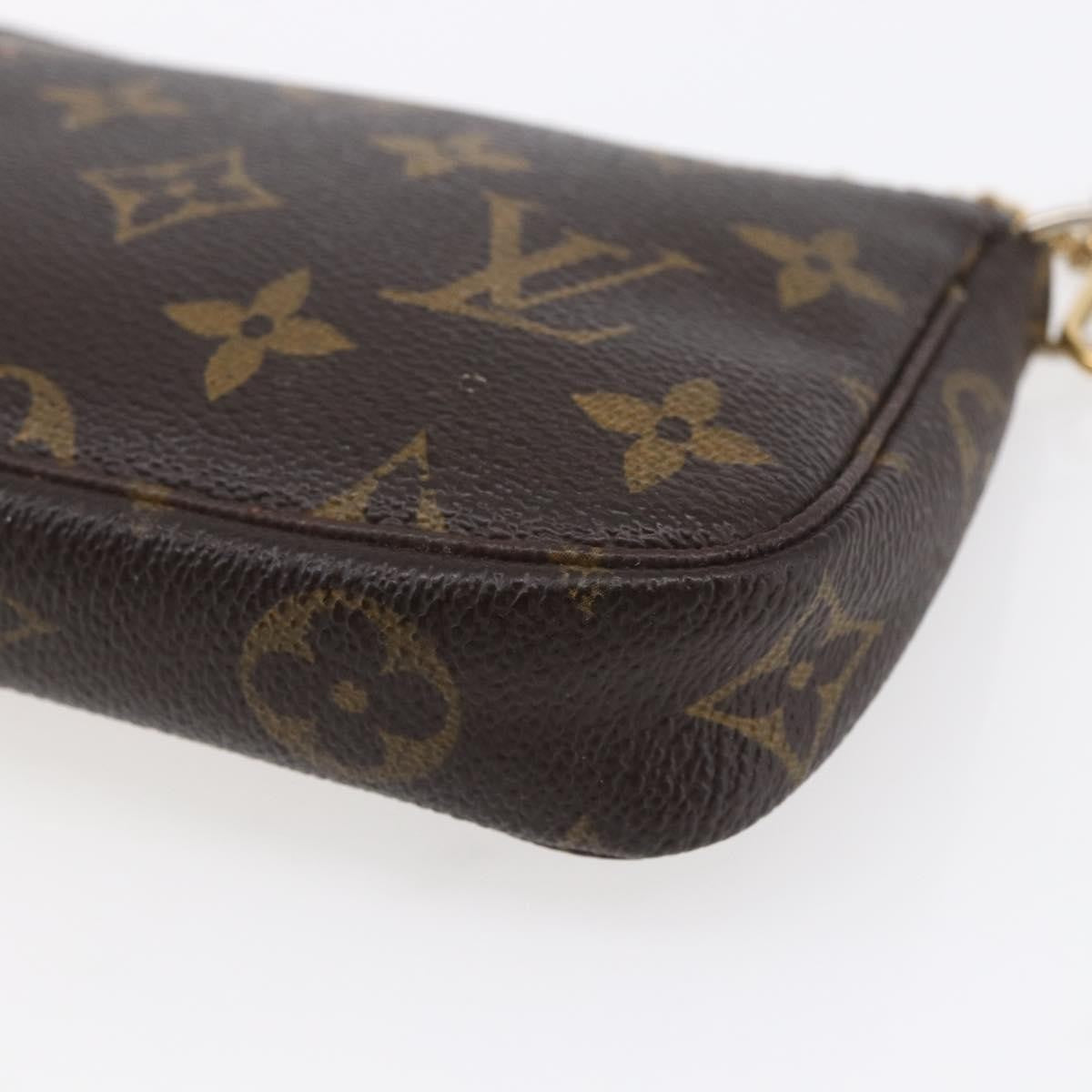 Louis Vuitton Pochette Accessoires Limited Edition Monogram Canvas, BROWN, CANVAS, Clutche & pouche