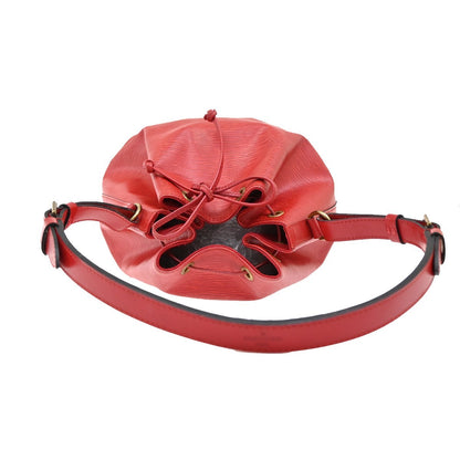 Louis Vuitton Noe Handbag Epi Leather, RED, LEATHER, Shoulder bag