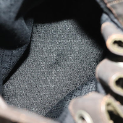 Gucci Vintage Bamboo Bucket Bag Nylon and Leather, BROWN, NYLON, Handbag