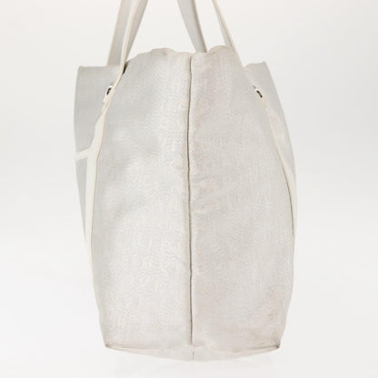 Bvlgari Logomania Tote bag Canvas, SILVER, CANVAS, Tote bag