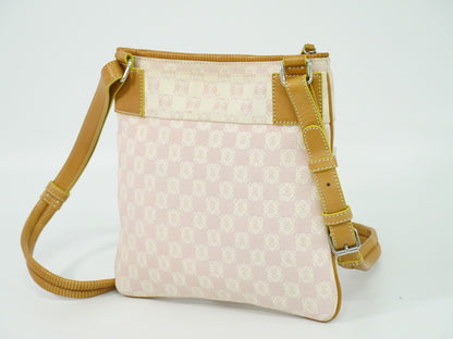 Loewe Anagram Shoulder Bag Canvas, PINK, CANVAS, Crossbody bag