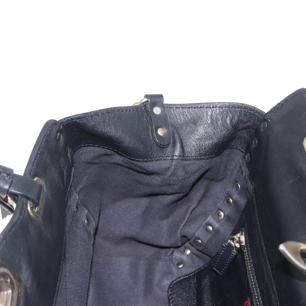 Valentino Garavani Rockstud Tote Soft Leather, BLACK, LEATHER, Tote bag