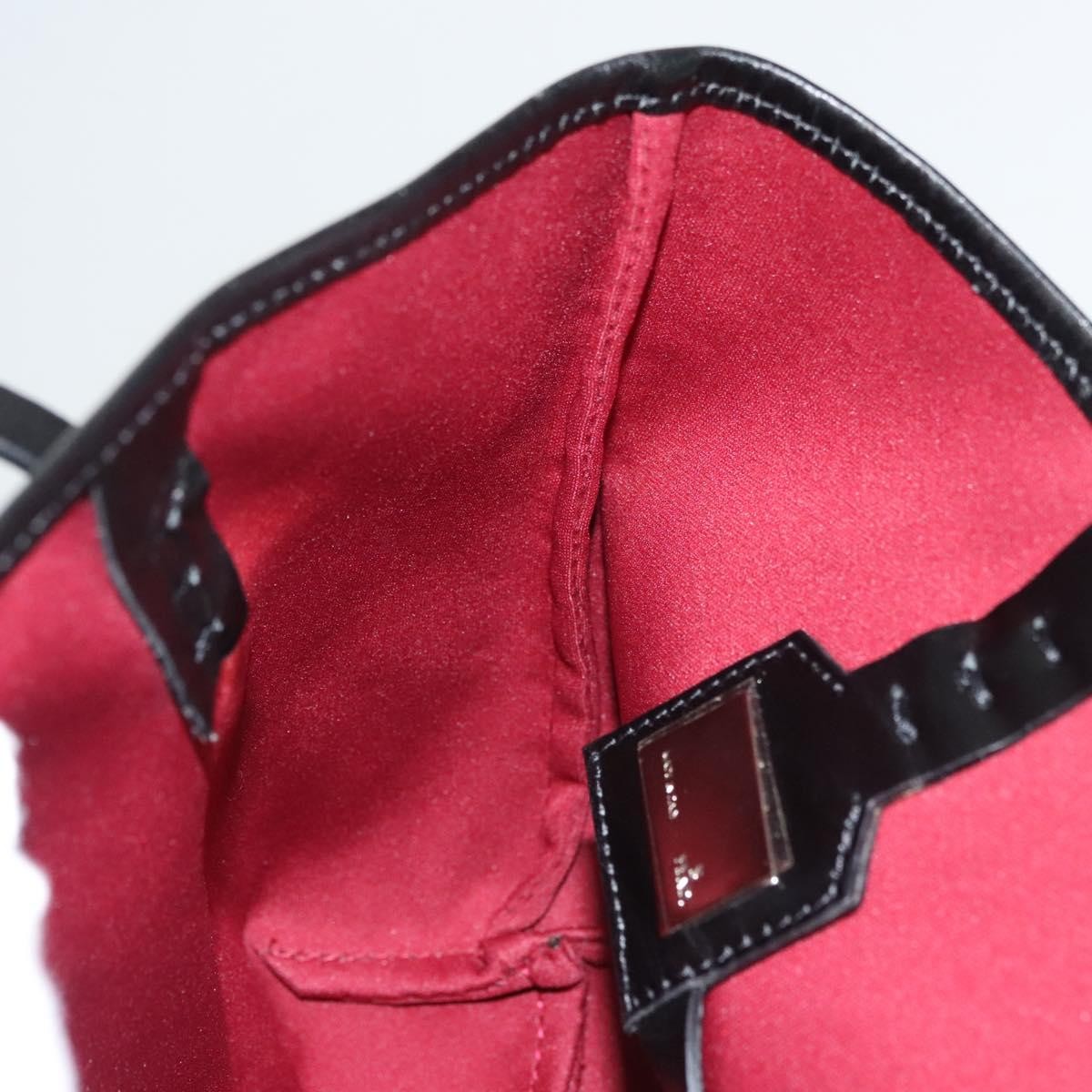 Fendi Zucca Tote bag FF motif, RED, CANVAS, Tote bag