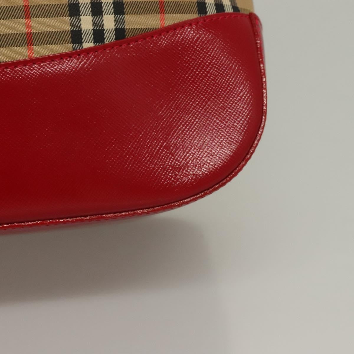 Burberry Nova Check Handbag Nova Check Canvas and leather, BEIGE, CANVAS, Handbag