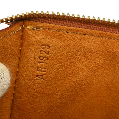 Louis Vuitton Pochette Accessoires Epi Leather, BROWN, LEATHER, Clutche & pouche