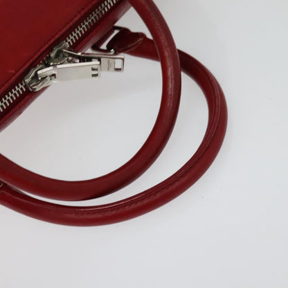 Saint Laurent Classic Baby Duffle Bag Leather, RED, LEATHER, Travel bag