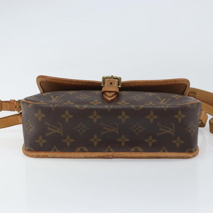 Louis Vuitton Sologne Handbag Monogram Canvas, BROWN, CANVAS, Shoulder bag