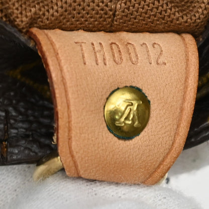 Louis Vuitton Cabas Mezzo Monogram Canvas, BROWN, CANVAS, Tote bag