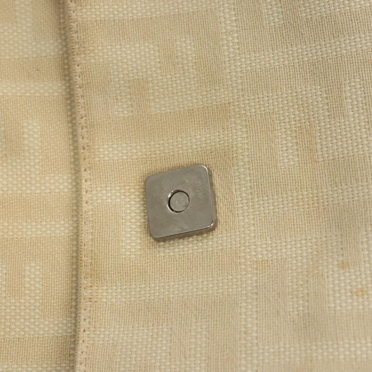 Fendi Mamma Baguette Shoulder Bag Canvas, BEIGE, CANVAS, Shoulder bag