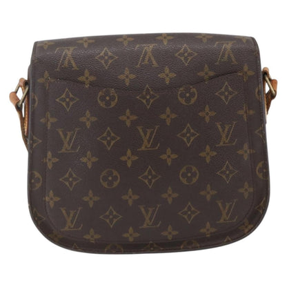 Louis Vuitton Saint Cloud Handbag Monogram Canvas, BROWN, CANVAS, Shoulder bag