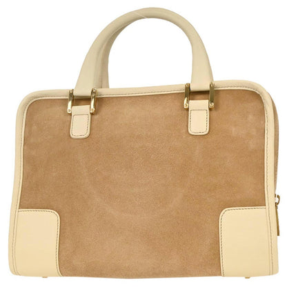 Loewe Amazona Bag Suede, BEIGE, SUEDE, Handbag