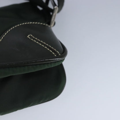 Prada Waist Bag Nylon and leather, KHAKI, NYLON, Shoulder bag