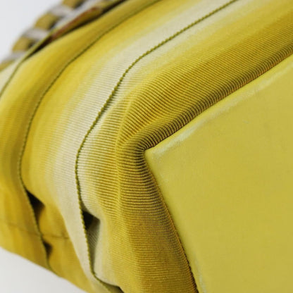 Salvatore Ferragamo Vala tote Canvas, YELLOW, CANVAS, Tote bag