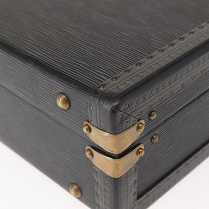 Louis Vuitton President Classeur Briefcase Epi Leather, BLACK, LEATHER, Briefcase