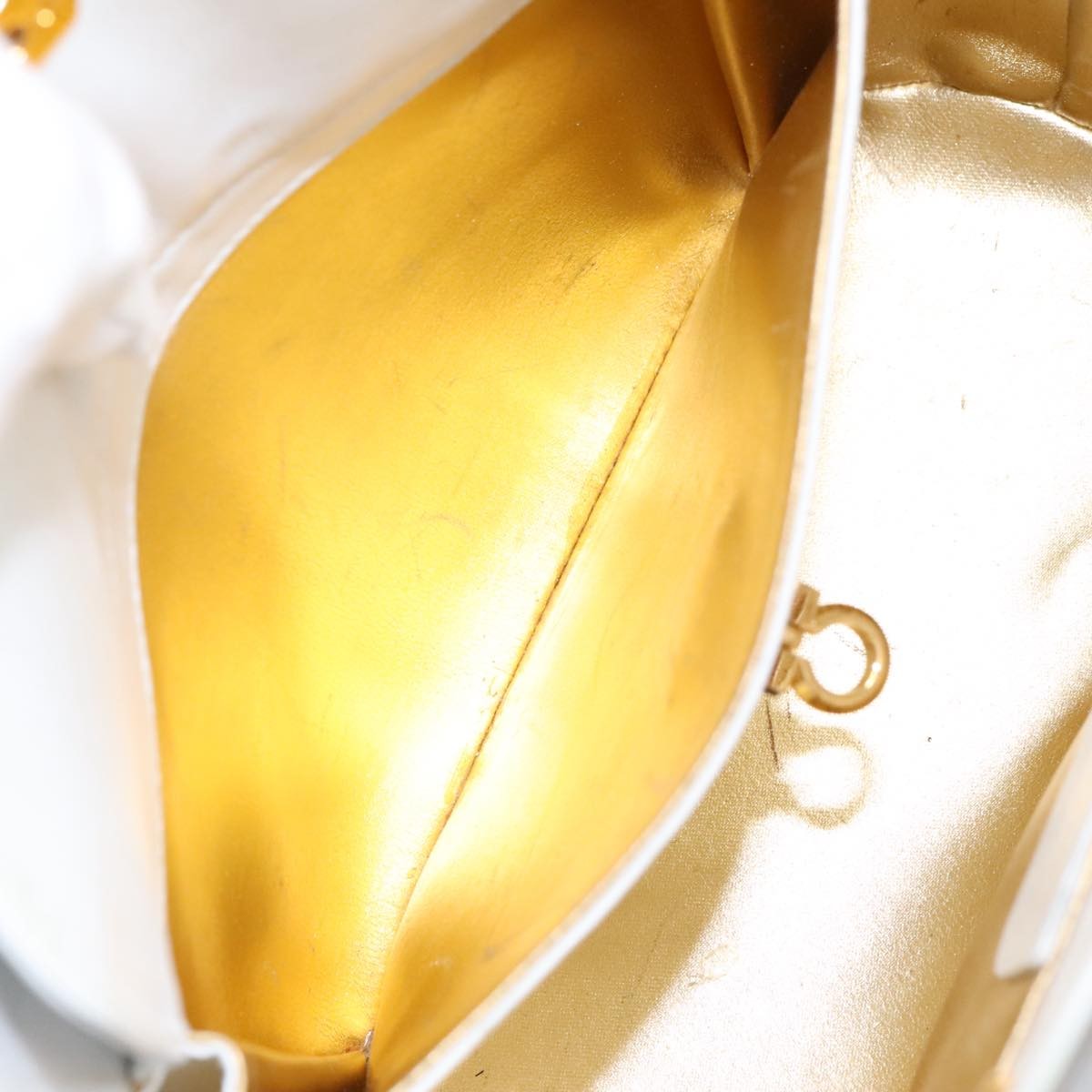 Salvatore Ferragamo Vintage Gancini Top Handle Bag Leather, MULTICOLOUR, LEATHER, Handbag