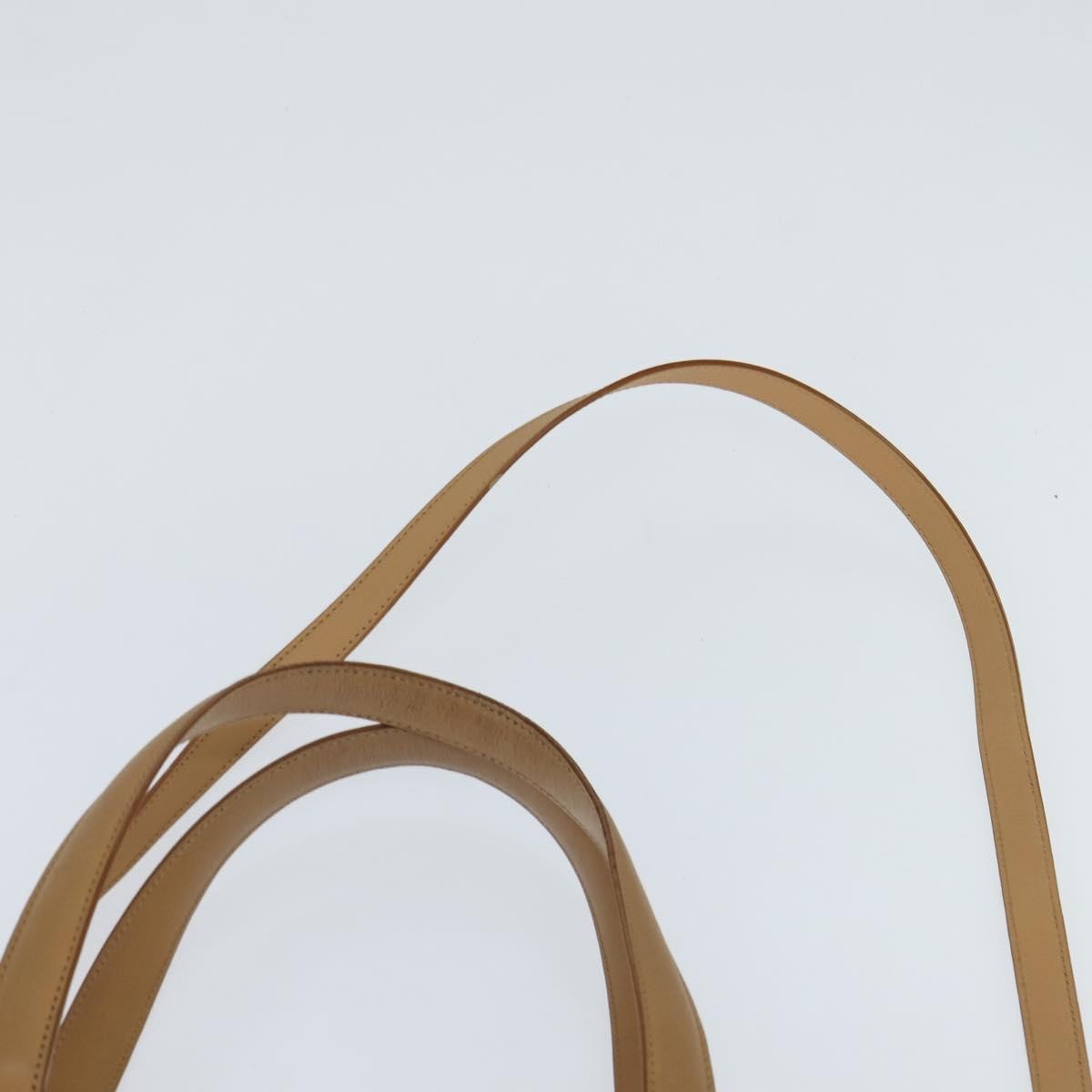 Salvatore Ferragamo Gancini Tote Leather, BEIGE, LEATHER, Tote bag