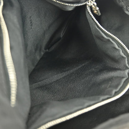 Fendi Vintage Shoulder Bag Zucca Canvas, BLACK, CANVAS, Shoulder bag