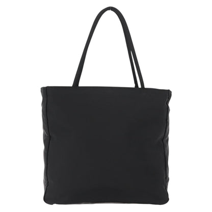 Prada Vintage Zip Tote Tessuto, BLACK, NYLON, Tote bag