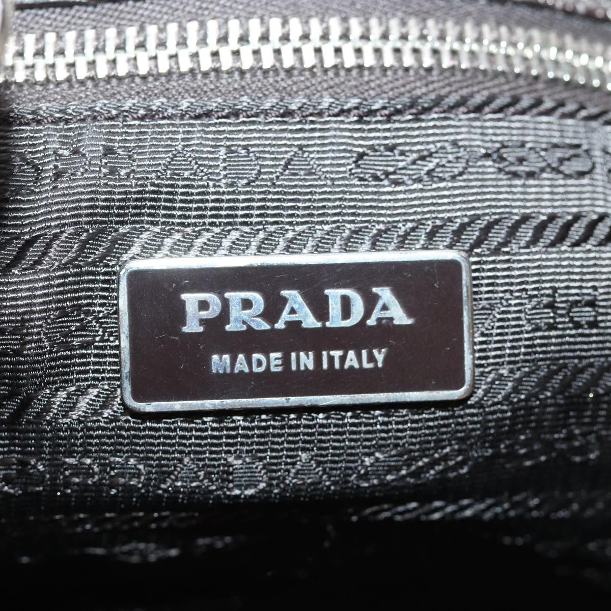 Prada Belted Hobo Vitello Daino, SILVER, LEATHER, Shoulder bag