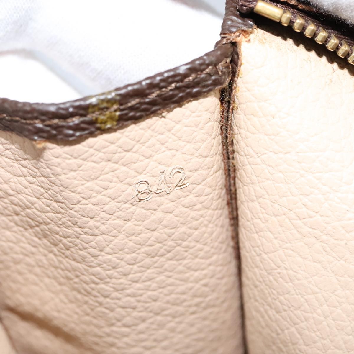 Louis Vuitton Pochette Voyage Monogram Eclipse Canvas, BROWN, CANVAS, Clutche & pouche