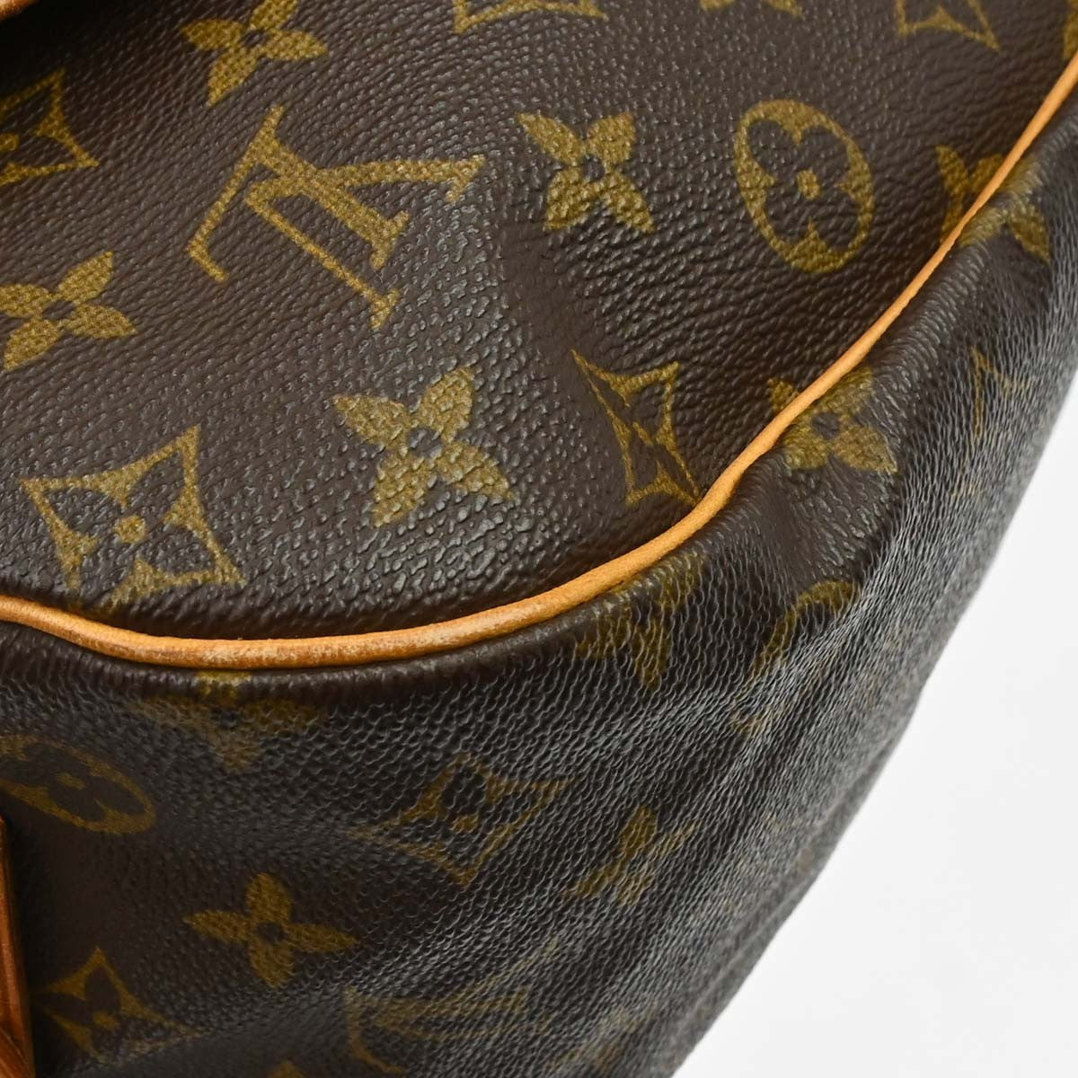 Louis Vuitton Saumur Messenger Bag Monogram Canvas, Brown, Canvas, Handbag