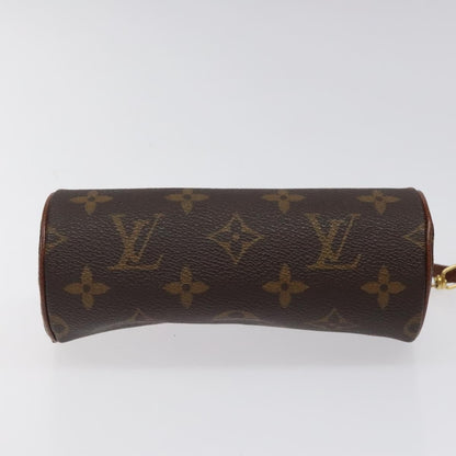Louis Vuitton Papillon Pochette Monogram Canvas, BROWN, CANVAS, Handbag
