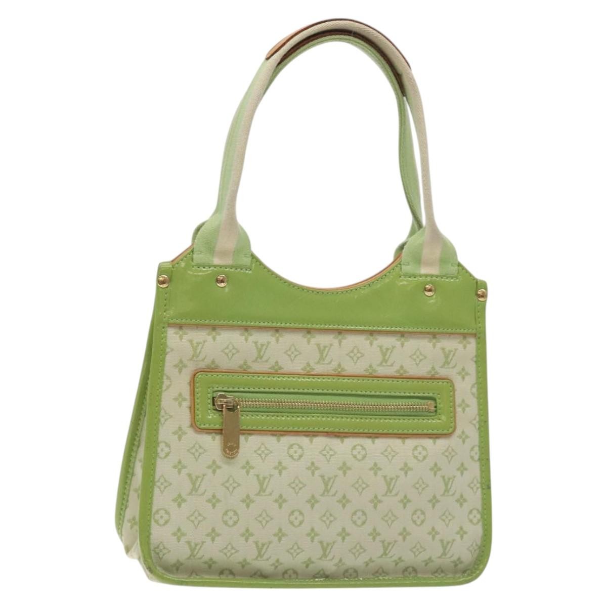 Louis Vuitton Kathleen Tote Monogram Mini Canvas, GREEN, CANVAS, Tote bag