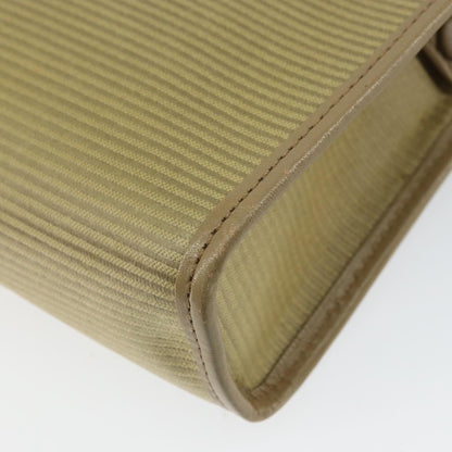 Saint Laurent Zip Pouch Leather, BEIGE, LEATHER, Clutche & pouche