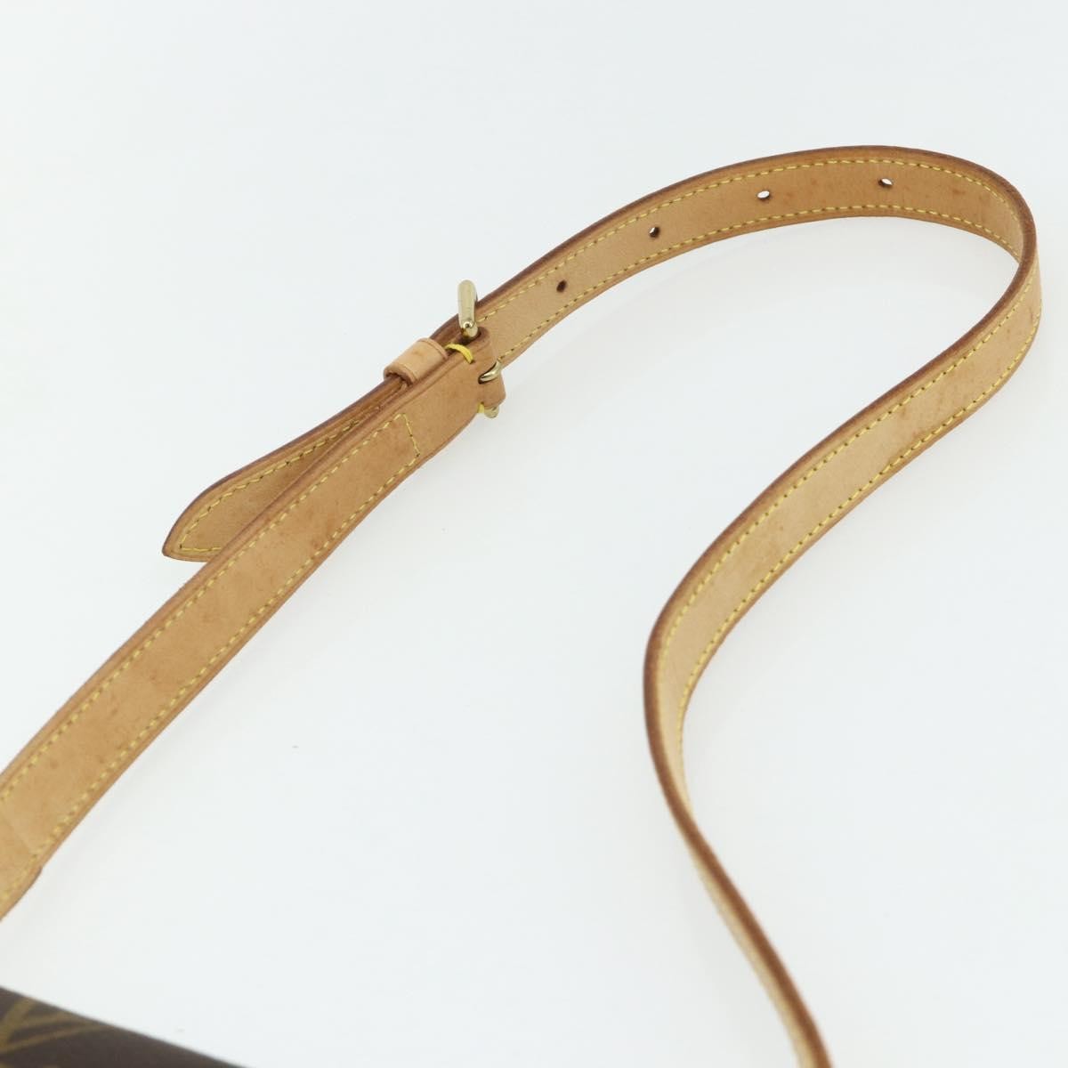 Louis Vuitton Musette Salsa Handbag Monogram Canvas, Brown, Canvas, Shoulder Bag