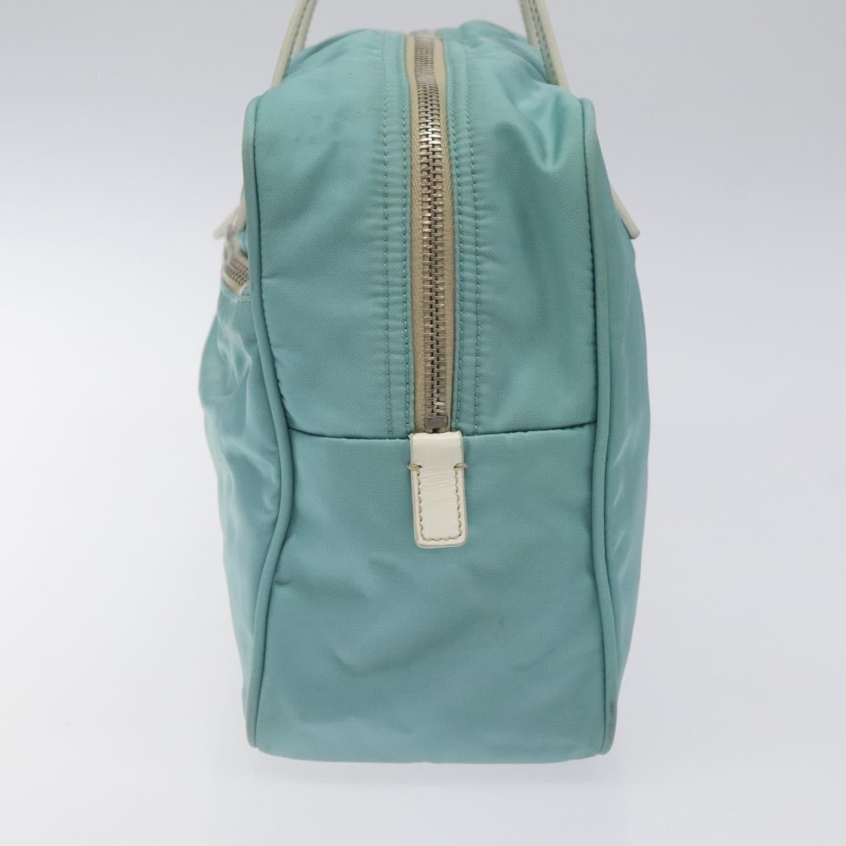 Prada Vintage Handbag Tessuto, BLUE, NYLON, Handbag