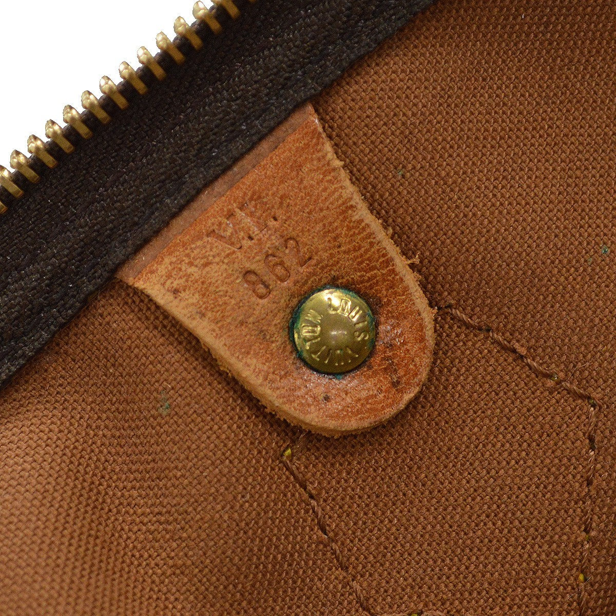 Louis Vuitton Speedy Handbag Monogram Canvas, BROWN, CANVAS, Handbag