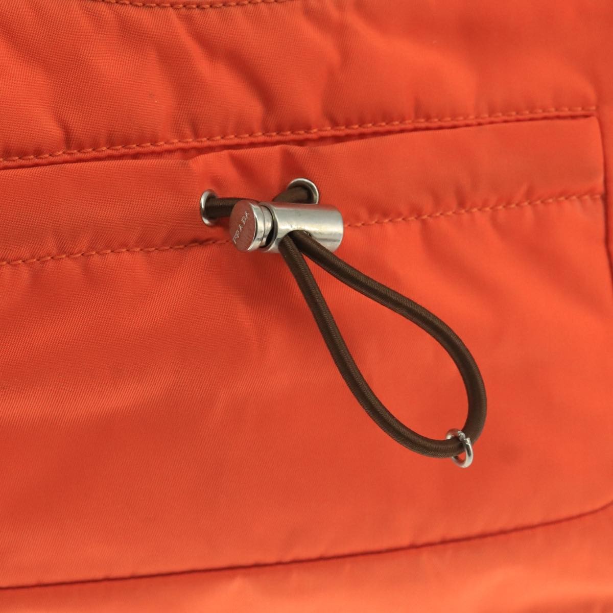 Prada Vintage Shoulder Bag Tessuto, ORANGE, NYLON, Shoulder bag