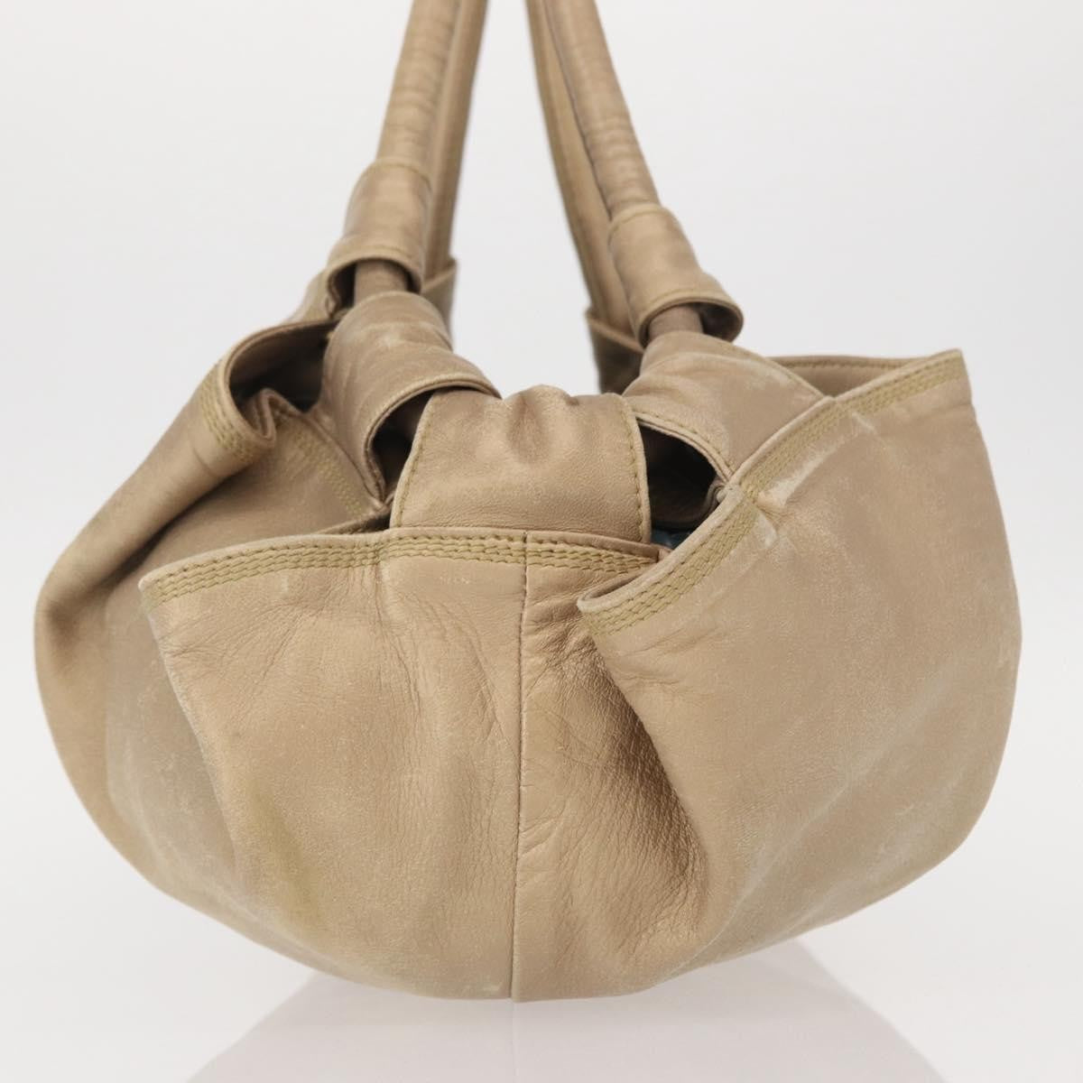 Loewe Anagram Logo Nappa Aire Hand Bag Leather, BEIGE, LEATHER, Handbag