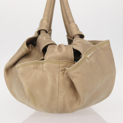 Loewe Anagram Logo Nappa Aire Hand Bag Leather, BEIGE, LEATHER, Handbag