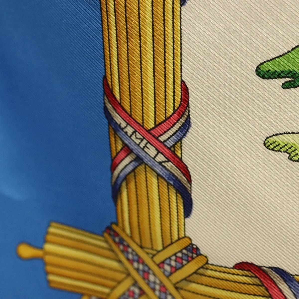 Hermes Carré 90 Silk multicolor, WHITE, SILK, Scarve & shawl