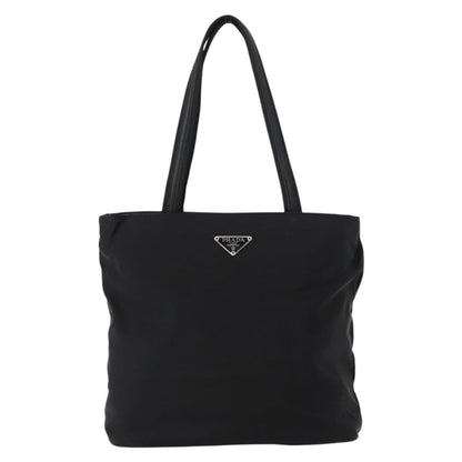 Prada Vintage Tote Nylon, BLACK, NYLON, Tote bag