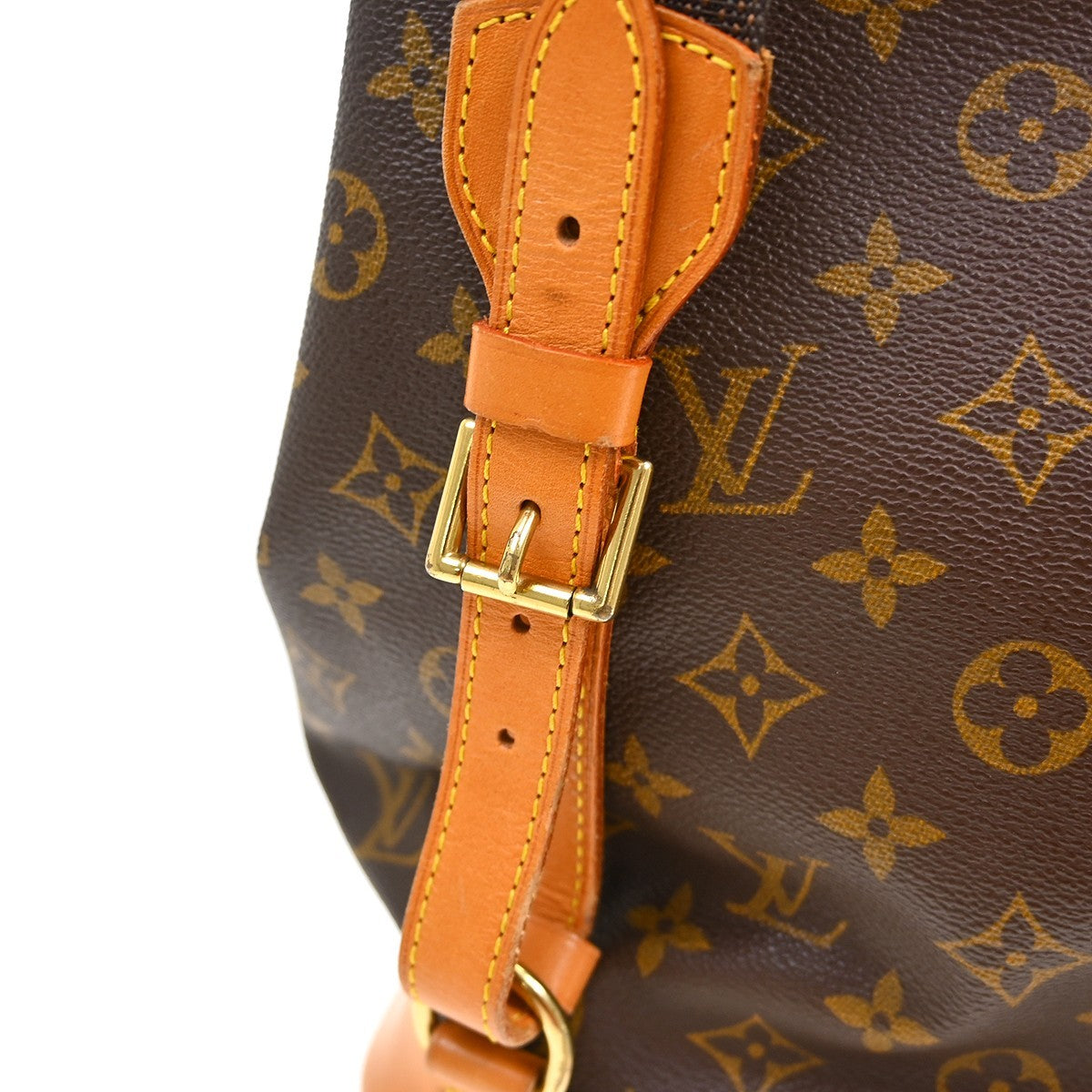 Louis Vuitton Vintage Montsouris Backpack Monogram Canvas, Brown, Canvas, Backpack