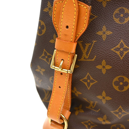 Louis Vuitton Vintage Montsouris Backpack Monogram Canvas, Brown, Canvas, Backpack
