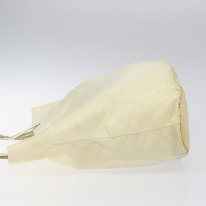 Prada Vintage Tote Tessuto, Ecru, Nylon, Tote Bag