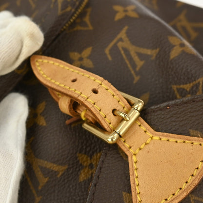 Louis Vuitton Montsouris Backpack Monogram Canvas, BROWN, CANVAS, Backpack