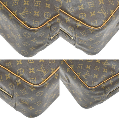 Louis Vuitton Deauville Handbag Monogram Canvas, BROWN, LEATHER, Handbag