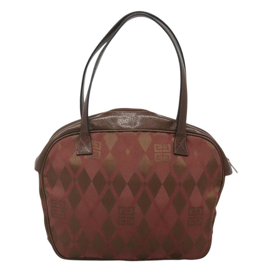 Givenchy Antigona Bag Canvas and Leather, BROWN, CANVAS, Handbag